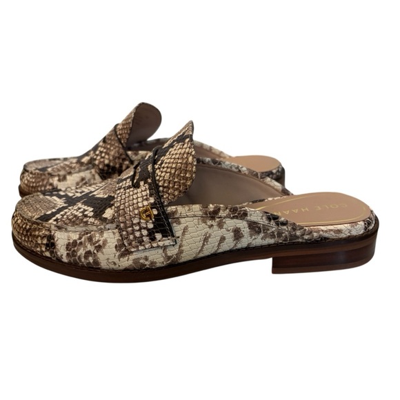 NWOB Cole Haan Womens Lux Leather Pinch Penny Mule | Size 8.5 - Picture 8 of 9